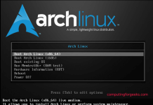Arch Linux Installation Cheetsheet