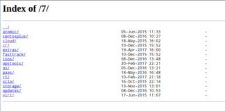 create local CentOS 6 and CentOS 7 mirrors.