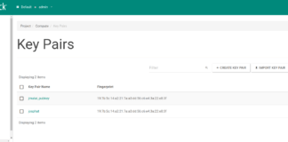 Adding ssh key pair to Openstack using cli