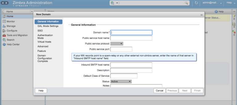 zimbra cluster setup