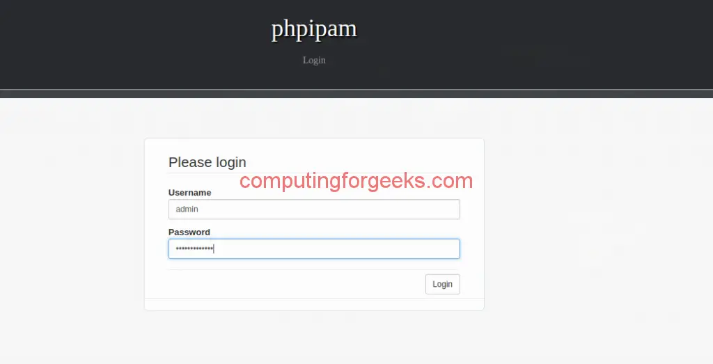 How To Install phpIPAM on Ubuntu 22.04|20.04|18.04 4 phpipam install 08