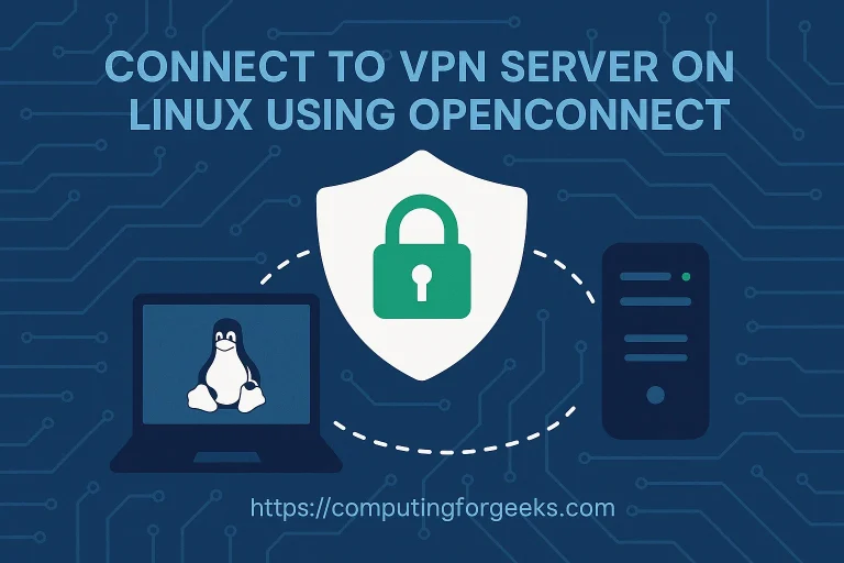 connect to vpn server openconnect