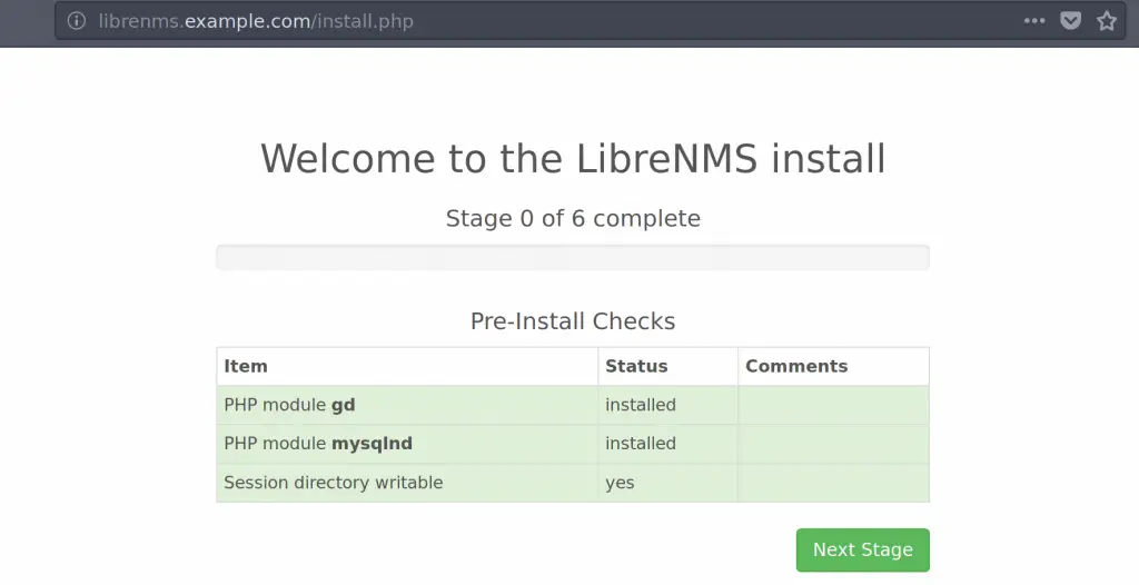 How To Install LibreNMS on CentOS 8 / RHEL 8 2 install librenms centos7 start