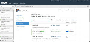 How to add PHPZIP Archive in cPanel 4 whm 4