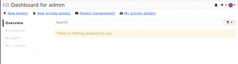 kanboard ubuntu 18.04 admin dashboard min