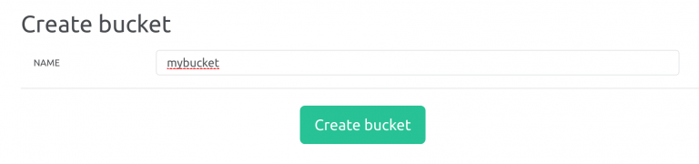 scaleway create bucket 02 min