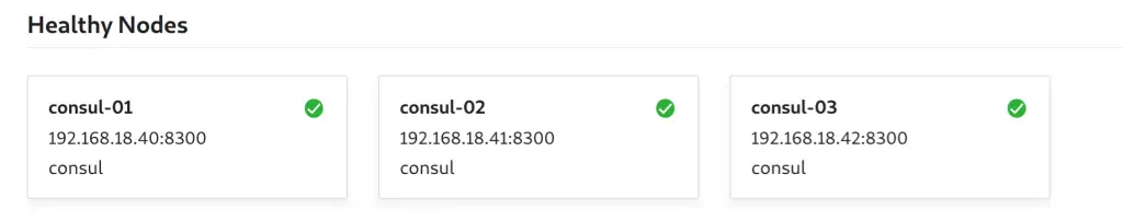 Setup Consul Cluster on Ubuntu 20.04|18.04|16.04 & Debian 10/9 3 consul healthy nodes min