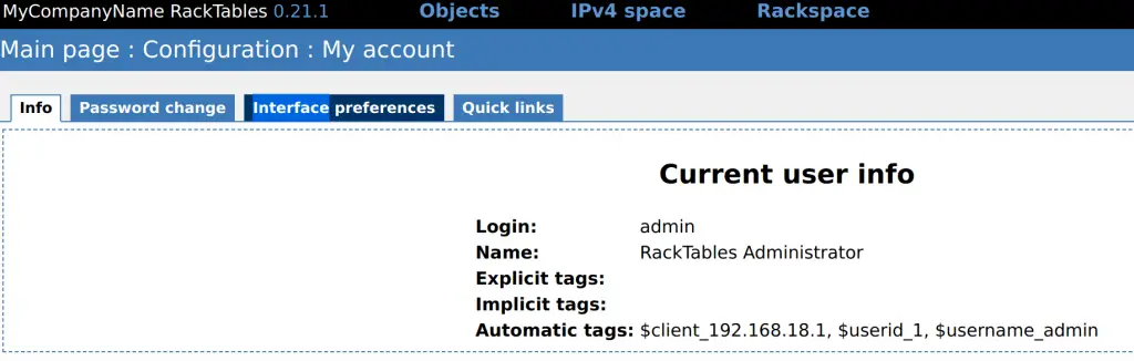 How To Install RackTables on Ubuntu 18.04 / Ubuntu 16.04 Linux 4 instal racktables ubuntu 18.04 UI min