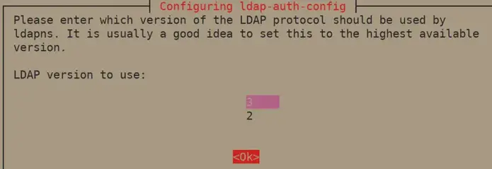 ldap client ubuntu 18.04 set ldap version min