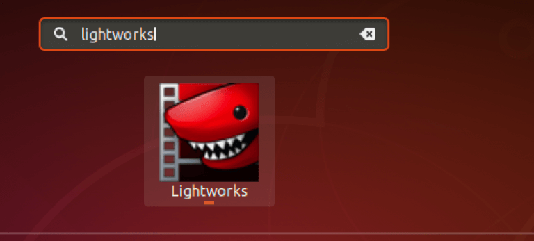 lightworks ubuntu 18.04 search min