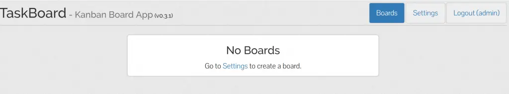 Install and Configure TaskBoard on Ubuntu 20.04|18.04 2 taskboard dashboard min