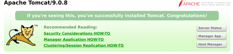 Install Apache Tomcat 9 CentOS 7 Fedora 29