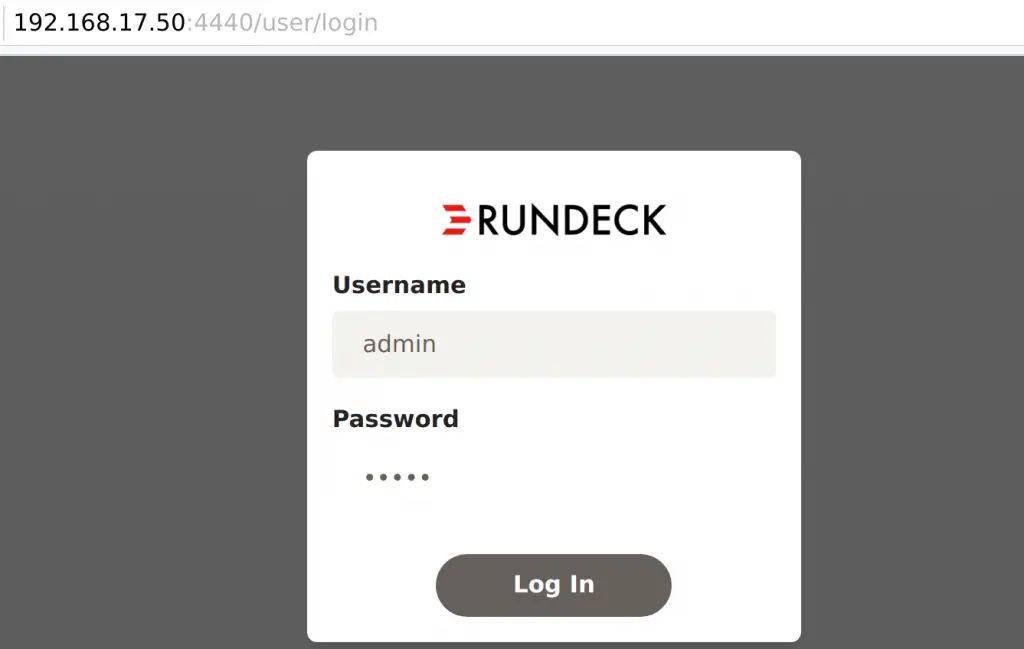Install and configure Rundeck on Ubuntu 18.04 / Debian 9 4 Runcheck ubuntu 18.04 debian 9 login