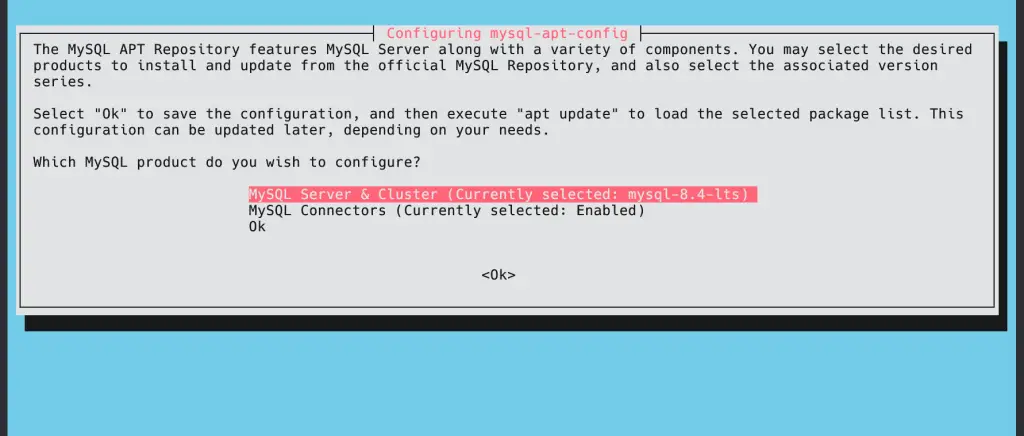 How To Install MySQL 8.0 on Debian 12/11/10 1 install mysql 80 03