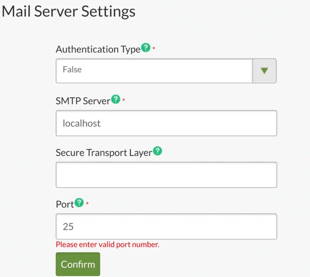 sentrifugo hrms ubuntu 18.04 mail settings 04 min