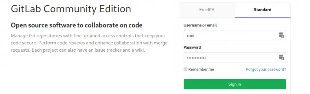Disable User Creation (Signup) on GitLab welcome page 7 gitlab disable signup page 06