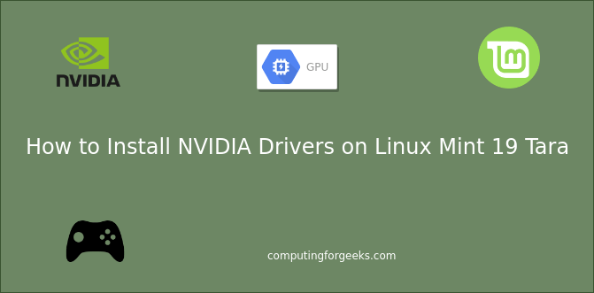 Nvidia Driver Linux Mint 19