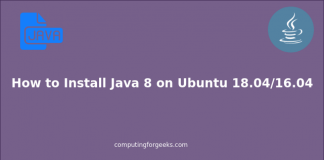 install Java 8 on Ubuntu 18.04