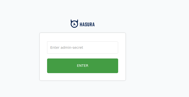 Install Hasura GraphQL Engine on Ubuntu 18.04 / CentOS 7 2 Hasura GraphQL Engine Ubuntu 18.04 CentOS 7 login