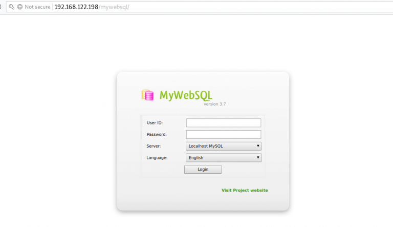 install mywebsql rhel 8 centos 8 02