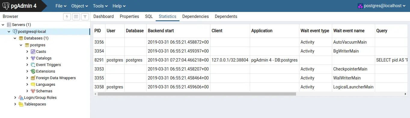 pgadmin 4 connect to remote server