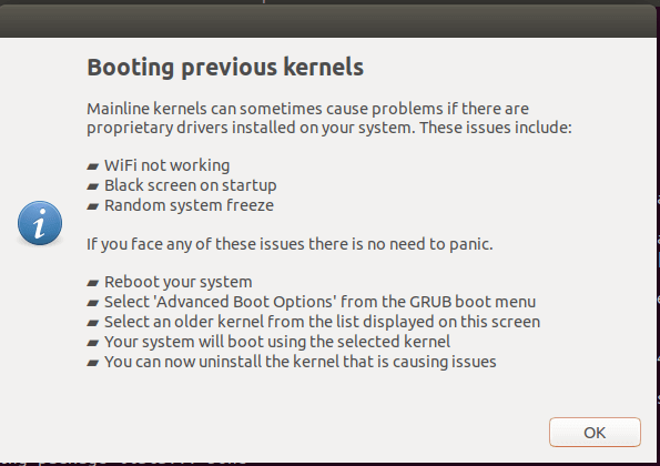 How To Install Linux Kernel 5.x on Ubuntu / Linux Mint 8 linux kernel upgraded warning