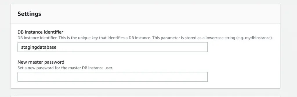 How to Reset RDS Master User Password on AWS 2 Reset RDS Master Password console 02