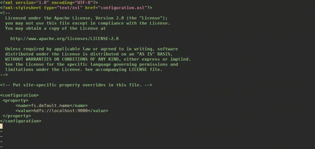How To Install Apache Hadoop / HBase on CentOS 7 2 hadoop configure core site xml