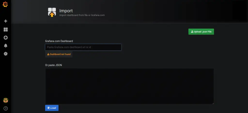 Monitor Zimbra Server with Grafana, Influxdb and Telegraf 4 import dashboard