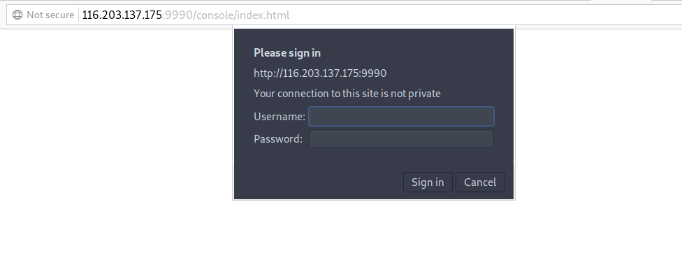 How To Install WildFly (JBoss) on Ubuntu 18.04 / Debian 10/9 2 wildfly console login