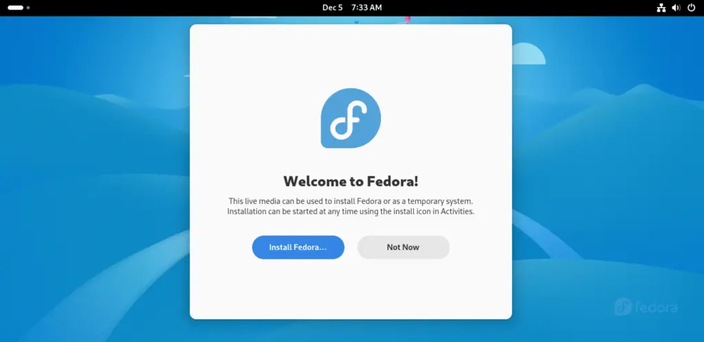 How To Install Fedora 41 - Step by Step With Screenshots 9 install fedora 02