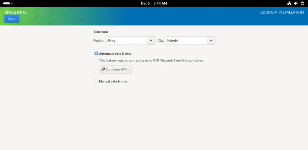 How To Install Fedora 41 - Step by Step With Screenshots 12 install fedora 05