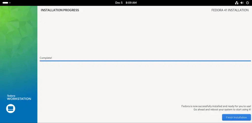 How To Install Fedora 41 - Step by Step With Screenshots 13 install fedora 06