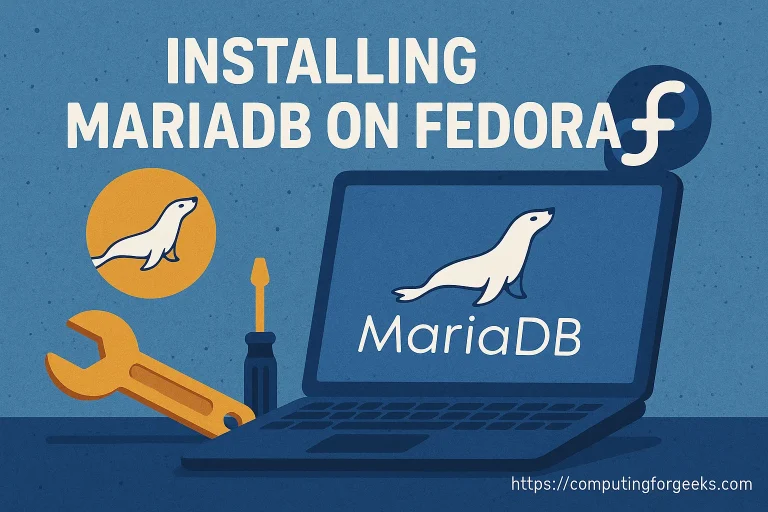 install mariadb fedora