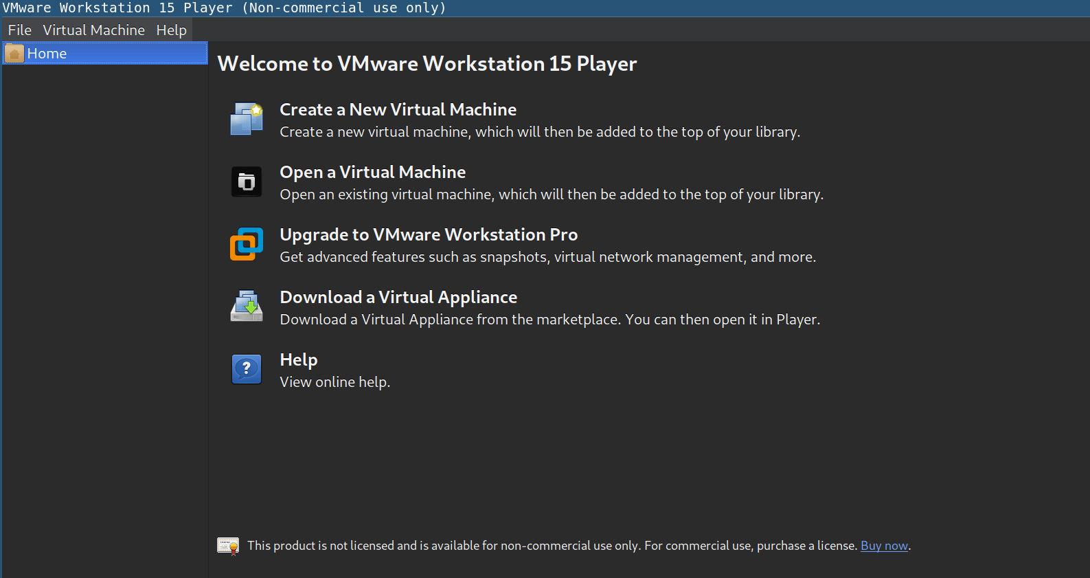 create virtual machine using vmware workstation 11