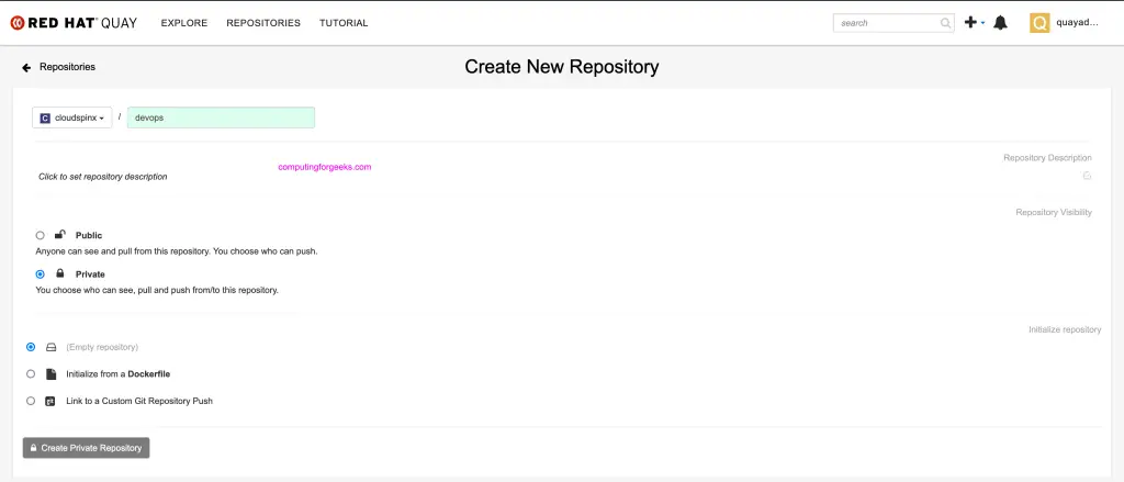 Install Quay Registry 06