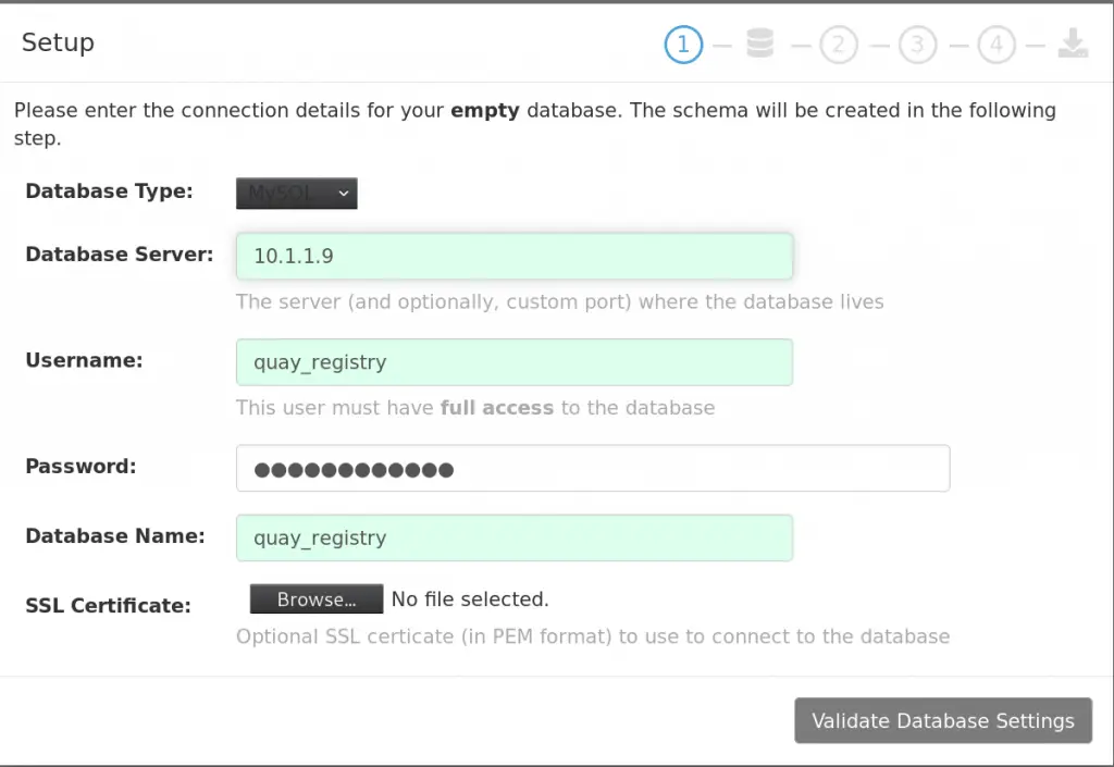 Setup Red Hat Quay Registry on CentOS / RHEL / Ubuntu 3 install quay redhat 04