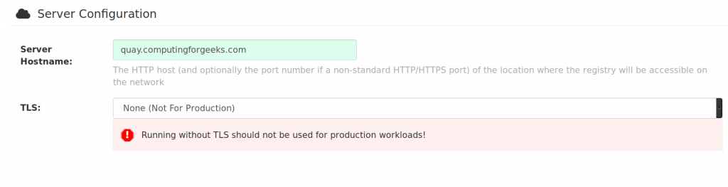 Setup Red Hat Quay Registry on CentOS / RHEL / Ubuntu 6 install quay redhat 07