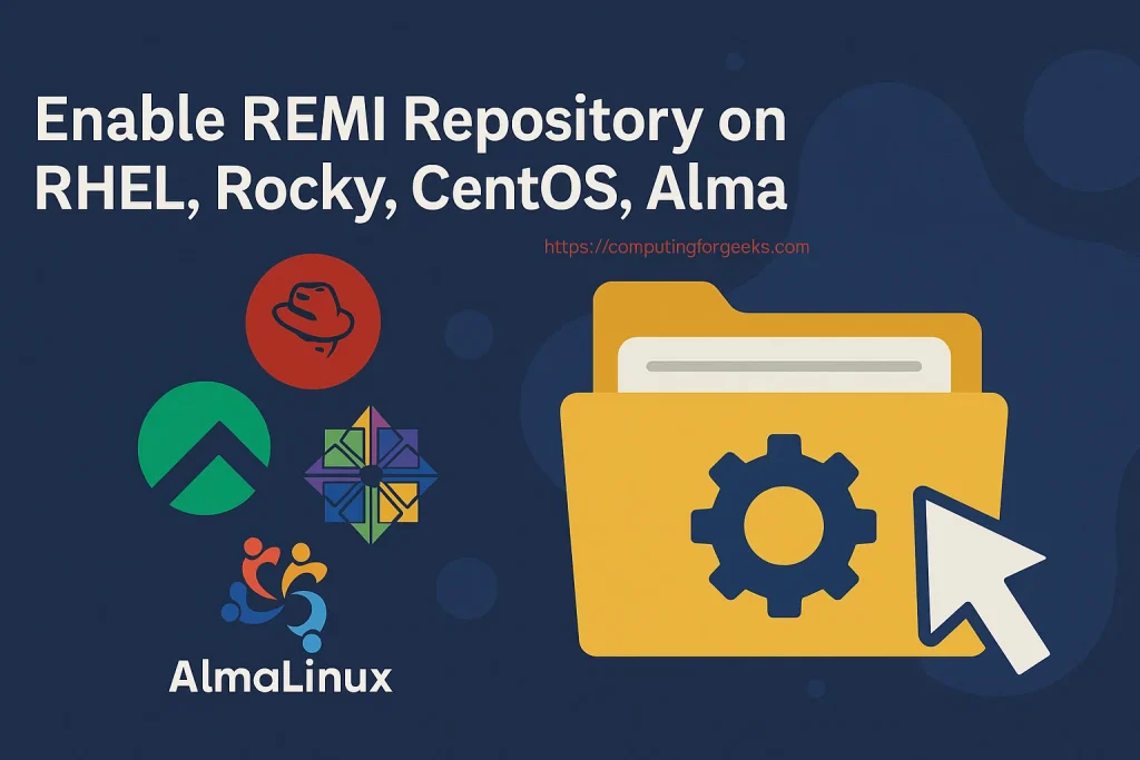 Enable REMI Repository on RHEL,Rocky,CentOS,Alma 1 enable remi repository