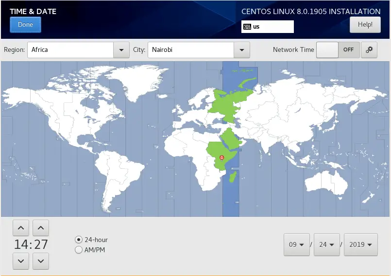 install centos 8 05