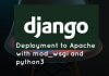 Deploy Django on Apache