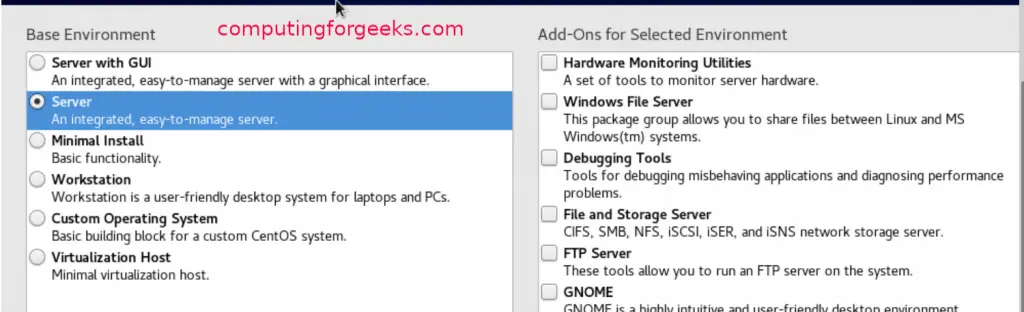 How To Create CentOS 8 KVM Image Template on OpenStack 10 create centos 8 openstack template 09