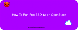 Run FreeBSD on OpenStack