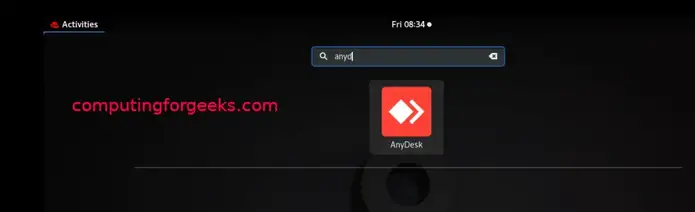 How To Install AnyDesk on Fedora 35/34/33/32 1 install anydesk centos rhel 8 01