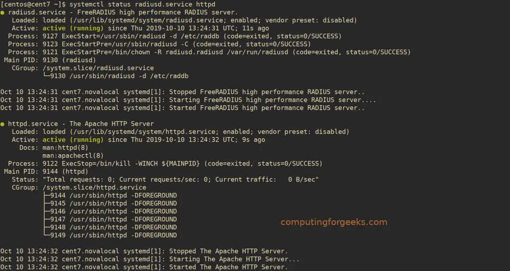 Install FreeRADIUS and Daloradius on CentOS 7 / RHEL 7 1 install freeradius daloradius centos 7 01