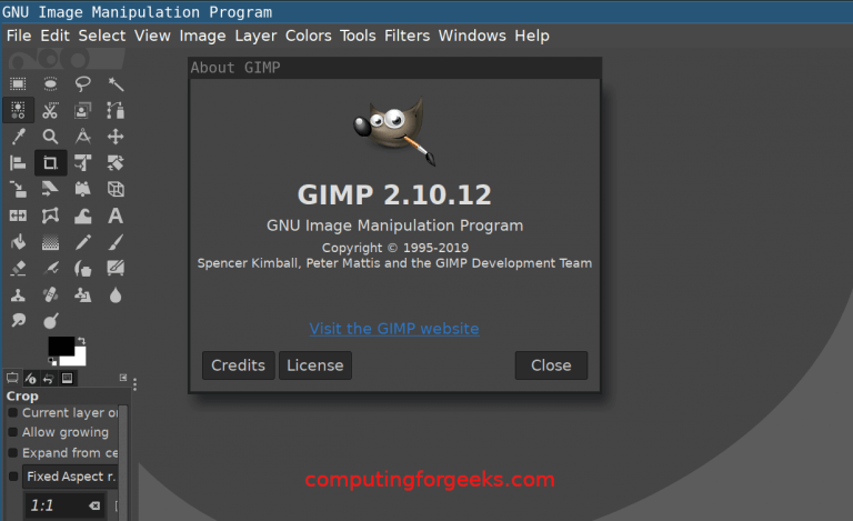 install gimp centos 8 rhel 8