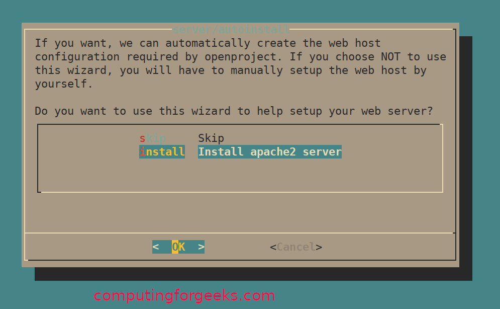debian install git server
