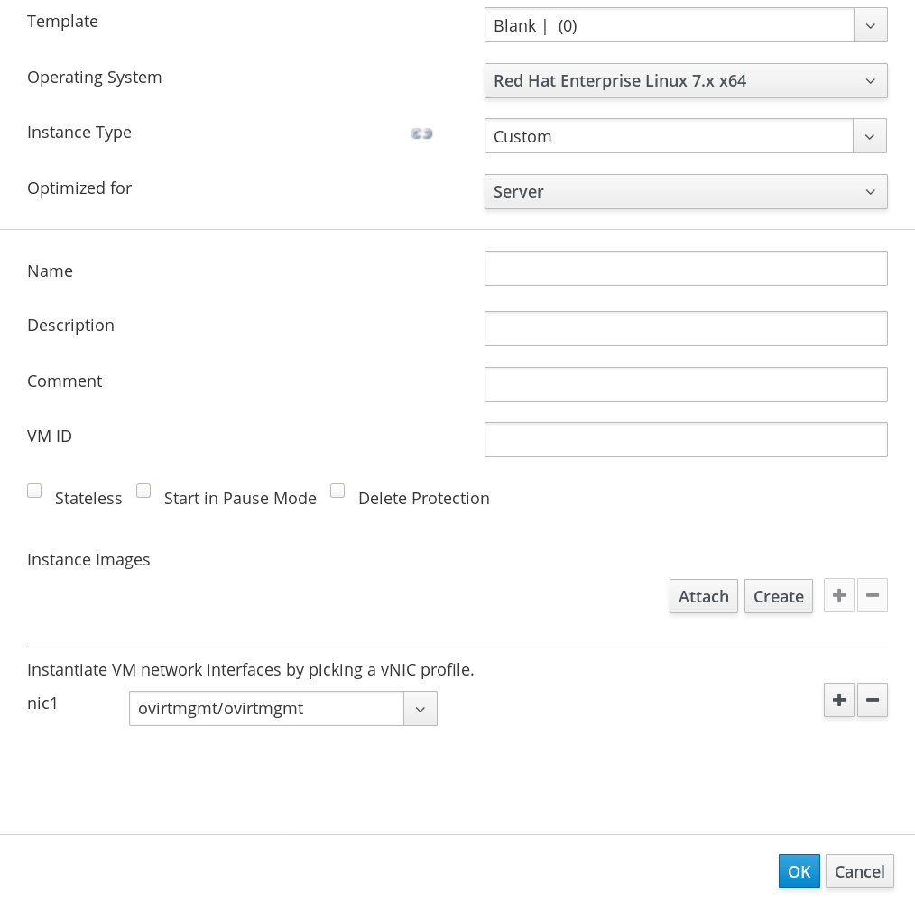 Install a Server or Virtual Machine from ISO on oVirt / RHEV 3 install vm rhev ovirt from iso 03