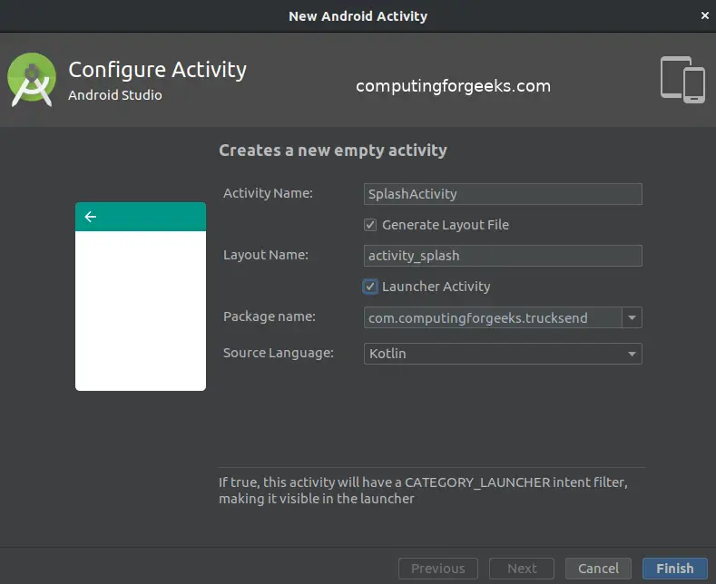 How to code Android Launcher Screen (Splash Screen) for your app the right way 8 step7