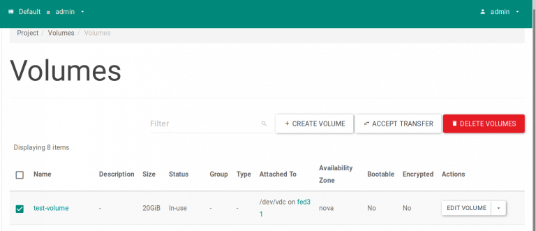 extend cinder volume openstack